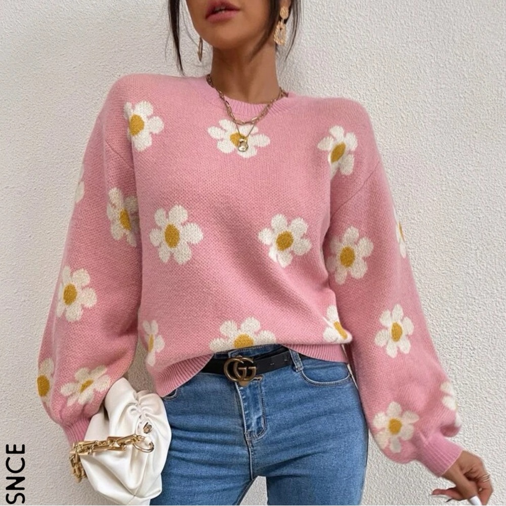 Sweetness floral Sweater